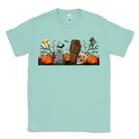 Seafoam headstone and coffin lebbey glass Classic Tee - BundleAndBundleShop
