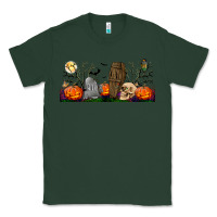 Sports Green headstone and coffin lebbey glass Classic Tee - BundleAndBundleShop
