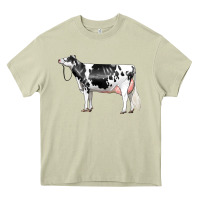 Mossy Holstein Dairy Cow Heavy Core Tee - LillyAllenDesigns
