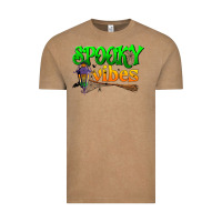 Vintage Coffee spooky vibes Vintage Tee - BundleAndBundleShop
