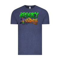 Vintage Denim spooky vibes Vintage Tee - BundleAndBundleShop