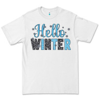 White hello winter Premium Tee - JahusDesignShop
