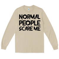 Mushroom Normal People Scare Me Long Sleeve Tee - Bettercallsaul
