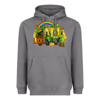 Storm lucky gnomes truck St. Patrick's Day Heavyweight Hoodie - FaDigitalArtStudio