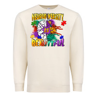 Sandshell Neurodiversity Is Beautiful Premium Sweatshirt - FaDigitalArtStudio