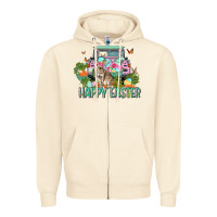 Sandshell Happy Easter Day Zipper Hoodie - CowGirlArtShop