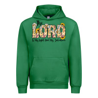 Emerald the lord is my light and my salvation Urban Hoodie - CowhideDigitalArt