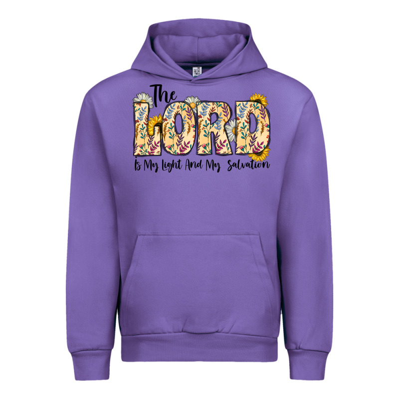 The Lord Is My Light And My Salvation Urban Hoodie by CowhideDigitalArt | Teevron