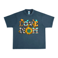 Midnight Navy love mom Urban Heavy Tee - LillyAllenDesigns