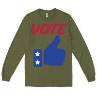 Army Green Vote Long Sleeve Tee - Bettercallsaul