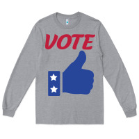 Heather Grey Vote Long Sleeve Tee - Bettercallsaul