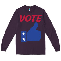 Plum Vote Long Sleeve Tee - Bettercallsaul