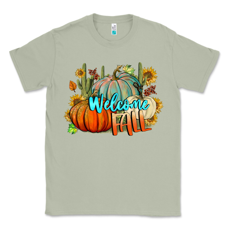 Welcome Fall Pumpkins Classic Tee by BundleAndBundleShop | Teevron