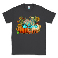 Smoke Welcome Fall Pumpkins Classic Tee - BundleAndBundleShop