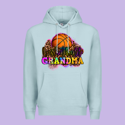 Basketball Grandma Premium Hoodie Designed By Oliviacreatesart
