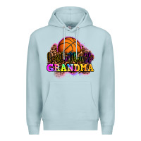 Blue Mist basketball grandma Premium Hoodie - OliviaCreatesArt