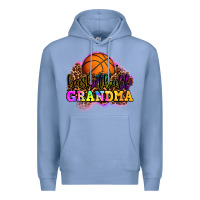 Colony Blue basketball grandma Premium Hoodie - OliviaCreatesArt