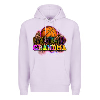 Lilac basketball grandma Premium Hoodie - OliviaCreatesArt