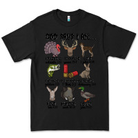 Black god says i am hunting Premium Tee - MaliasSmallBusiness