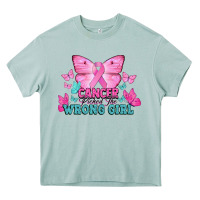 Arona cancer picked the wrong girl Heavy Core Tee - NancyCooperArtShop