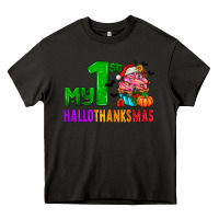 Asphalt my first hallothanksmas Heavy Core Tee - AdoDesignShop