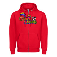 Red Western choose love Zipper Hoodie - CowGirlArtShop