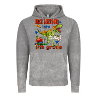 Cloud Rock roaring into 6th grade Vintage Hoodie - BundleAndBundleShop