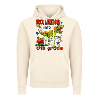 Vintage Artic roaring into 6th grade Vintage Hoodie - BundleAndBundleShop