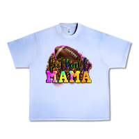 Grape Ice football mama Urban Heavy Tee - LillyAllenDesigns