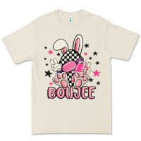 Bone boujee checkered easter bunny egg trending Premium Tee - MaliasSmallBusiness