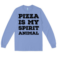 Colony Blue Pizza Is My Spirit Animal Long Sleeve Tee - Bettercallsaul