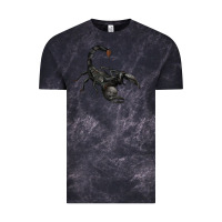 Cloud Black scorpion Vintage Tee - JahusDesignShop