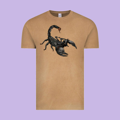 Scorpion Vintage Tee Designed By Jahusdesignshop