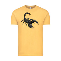 Vintage Mustard scorpion Vintage Tee - JahusDesignShop