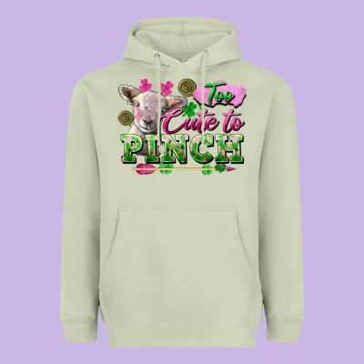 Too Cute To Pinch Heavyweight Hoodie Designed By Fadigitalartstudio