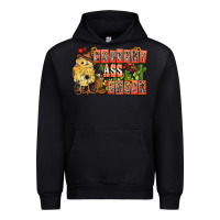 Black Country Ass Chick Urban Hoodie - CowhideDigitalArt