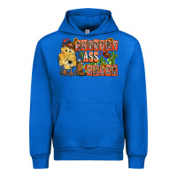 Cobalt Country Ass Chick Urban Hoodie - CowhideDigitalArt