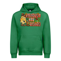 Emerald Country Ass Chick Urban Hoodie - CowhideDigitalArt