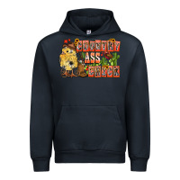 Navy Country Ass Chick Urban Hoodie - CowhideDigitalArt