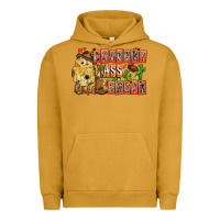Pigment Peanut Butter Country Ass Chick Urban Hoodie - CowhideDigitalArt