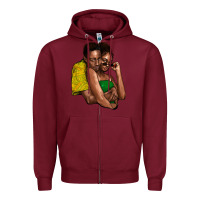 Black Couple Zipper Hoodie | Teevron