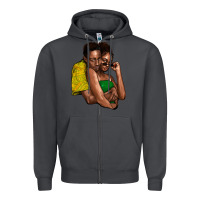 Smoke Black couple Zipper Hoodie - HowdyJamesFarm