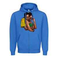 True Royal Black couple Zipper Hoodie - HowdyJamesFarm