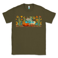 Army Green welcome fall Classic Tee - BundleAndBundleShop