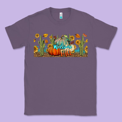 Welcome Fall Classic Tee Designed By Bundleandbundleshop
