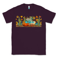 Plum welcome fall Classic Tee - BundleAndBundleShop