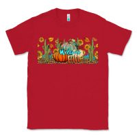 Red welcome fall Classic Tee - BundleAndBundleShop