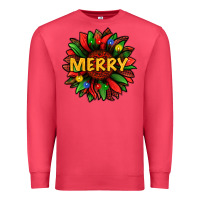 Cardinal merry christmas with light sunflower bbs Premium Sweatshirt - BundleAndBundleShop