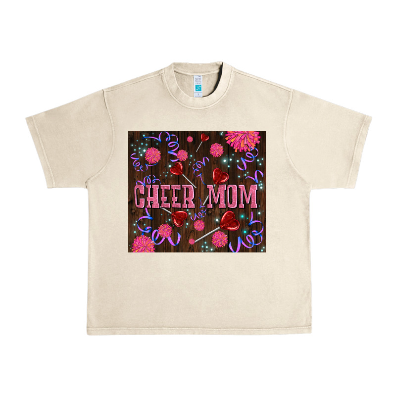 Cheer Mom Party Urban Heavy Tee by LillyAllenDesigns | Teevron
