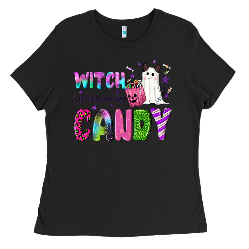 Witch Better Have My Candy Ladies Tee by NancyCooperArtShop | Teevron